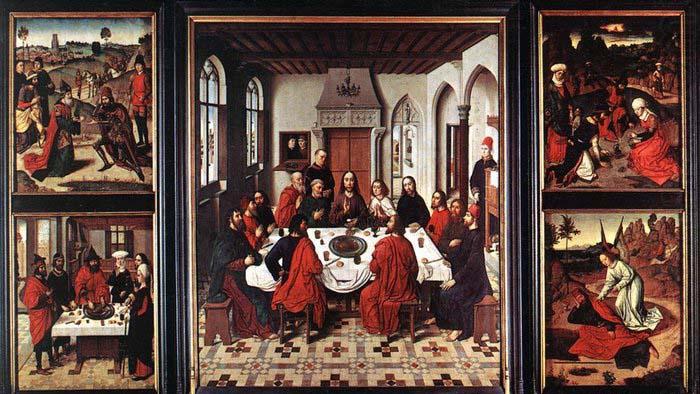 Altarpiece of the Holy Sacrament, Dieric Bouts